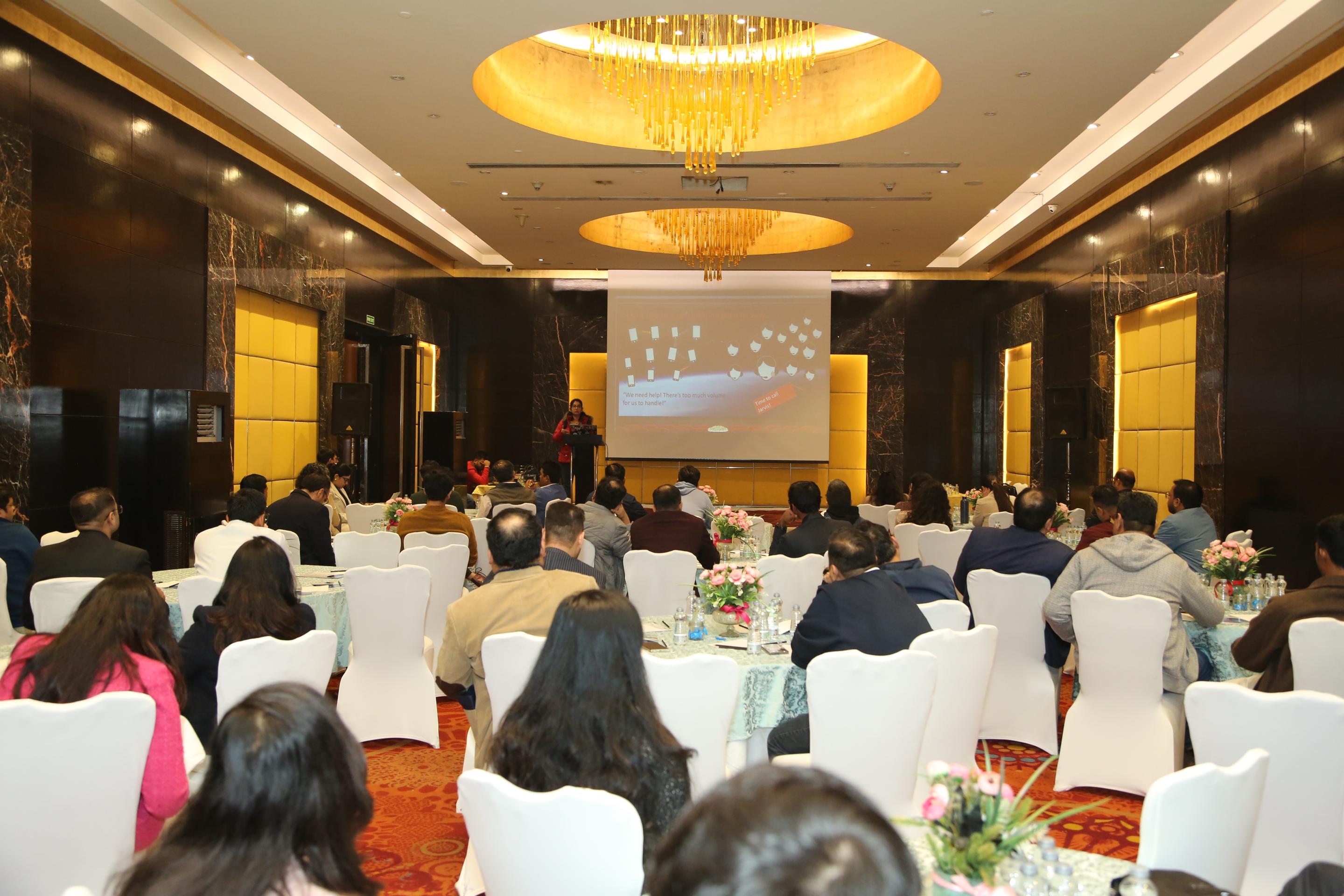 Parul Bajpai sharing lessons from building AI chatbots