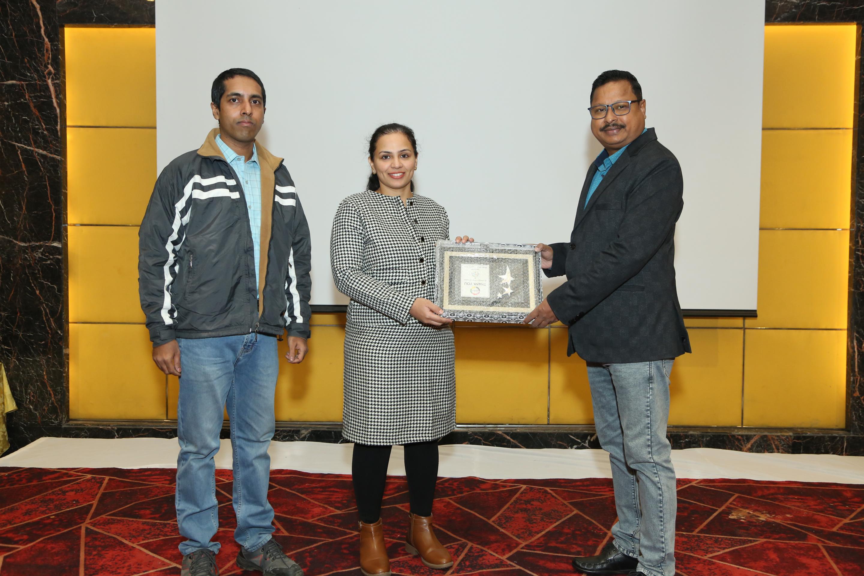 Ramya Venkatesh presenting the 4 models of AI monetization