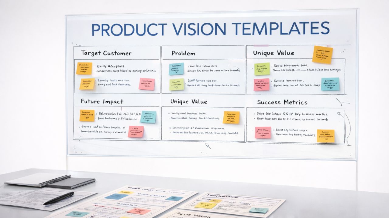 Best templates for product vision